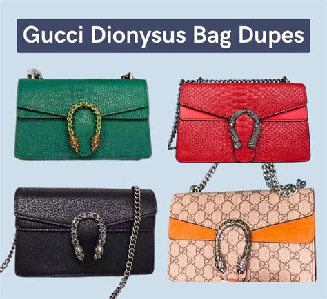 gucci dionysus dupe bag|gucci knock off bags.